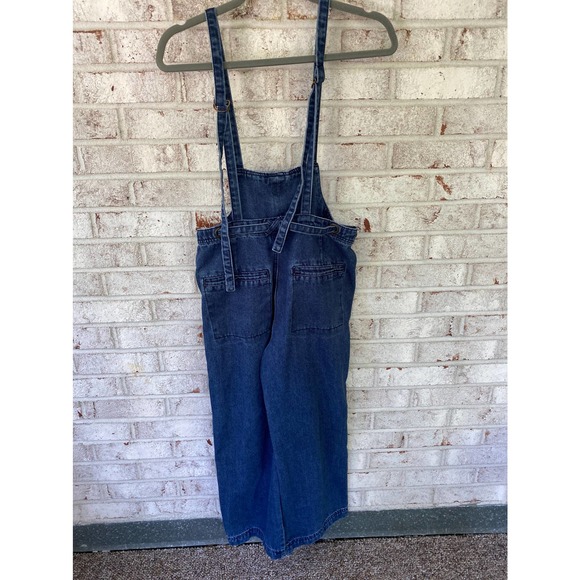 Rue 21 Dark Wash Denim Overalls Size small - Picture 3 of 4